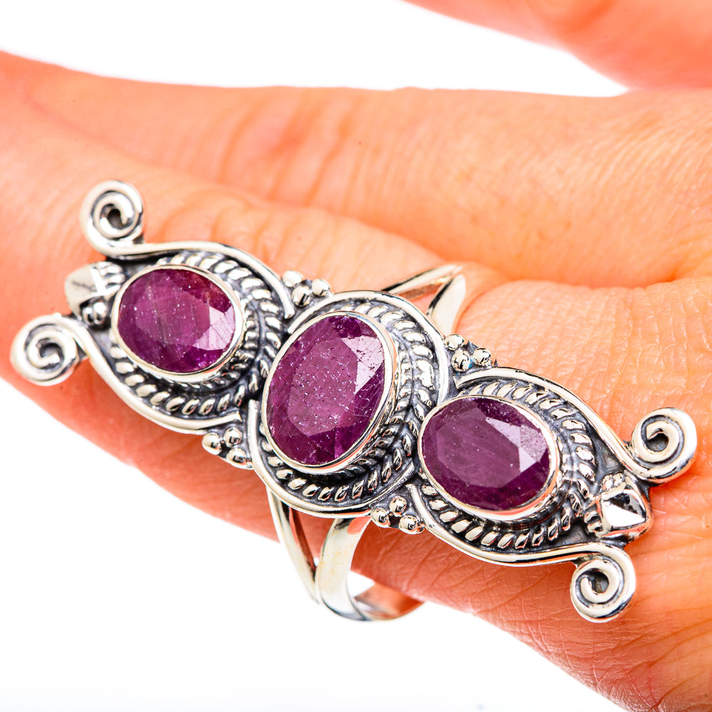 Ruby Rings handcrafted by Anasilvercos - RING96656