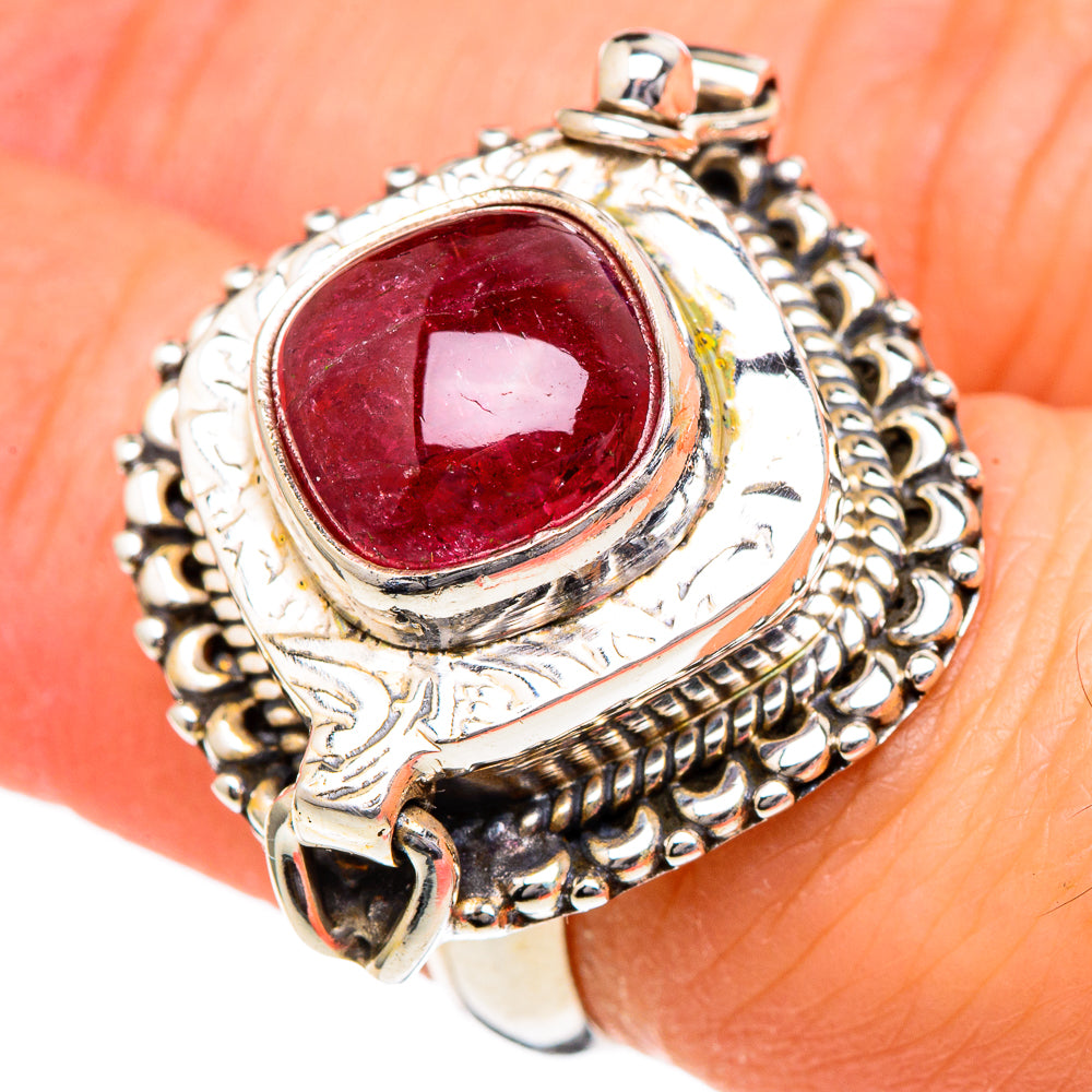 Pink Tourmaline Rings handcrafted by Anasilvercos - RING96657