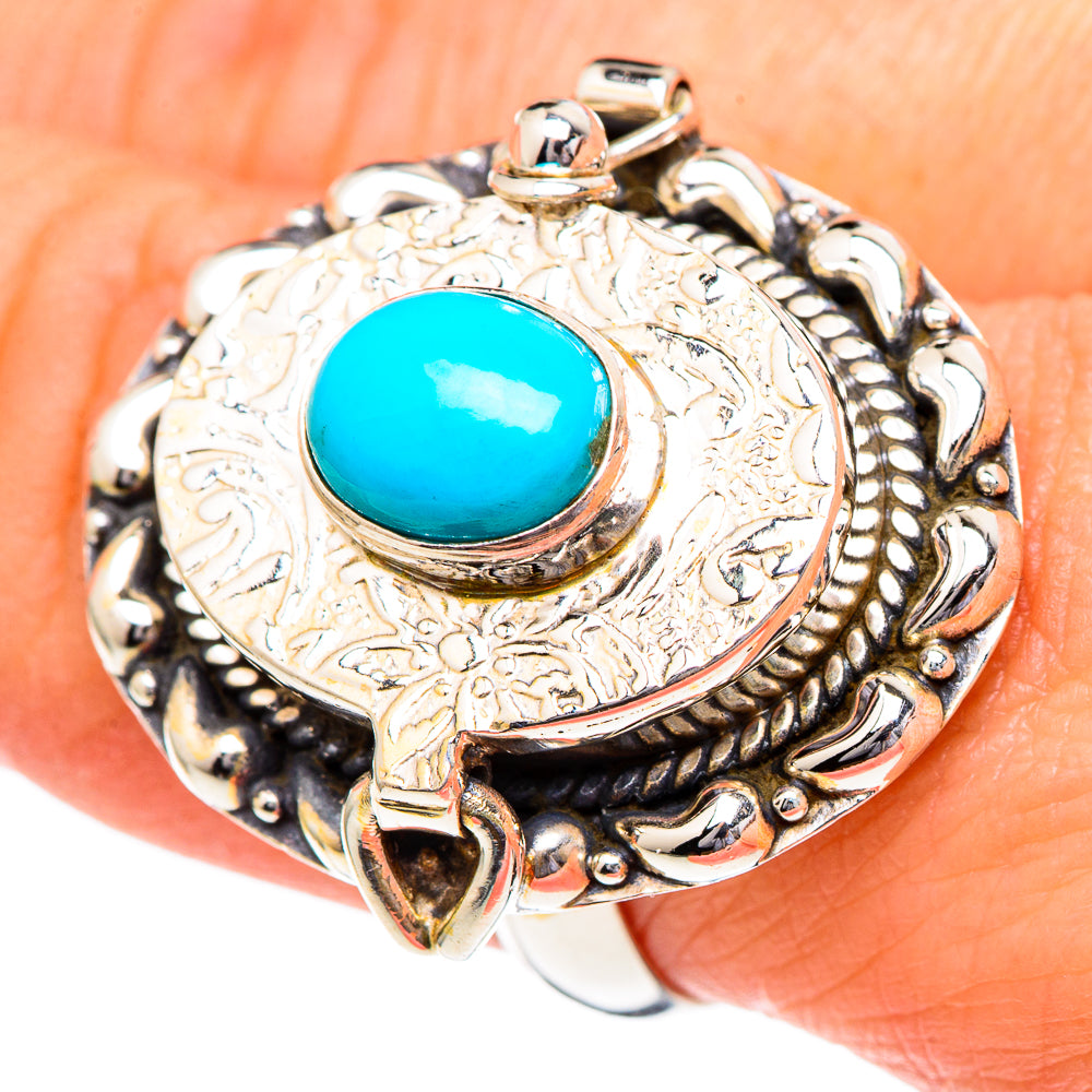 Larimar Rings handcrafted by Anasilvercos - RING96665