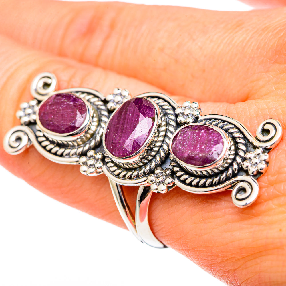 Ruby Rings handcrafted by Anasilvercos - RING96675