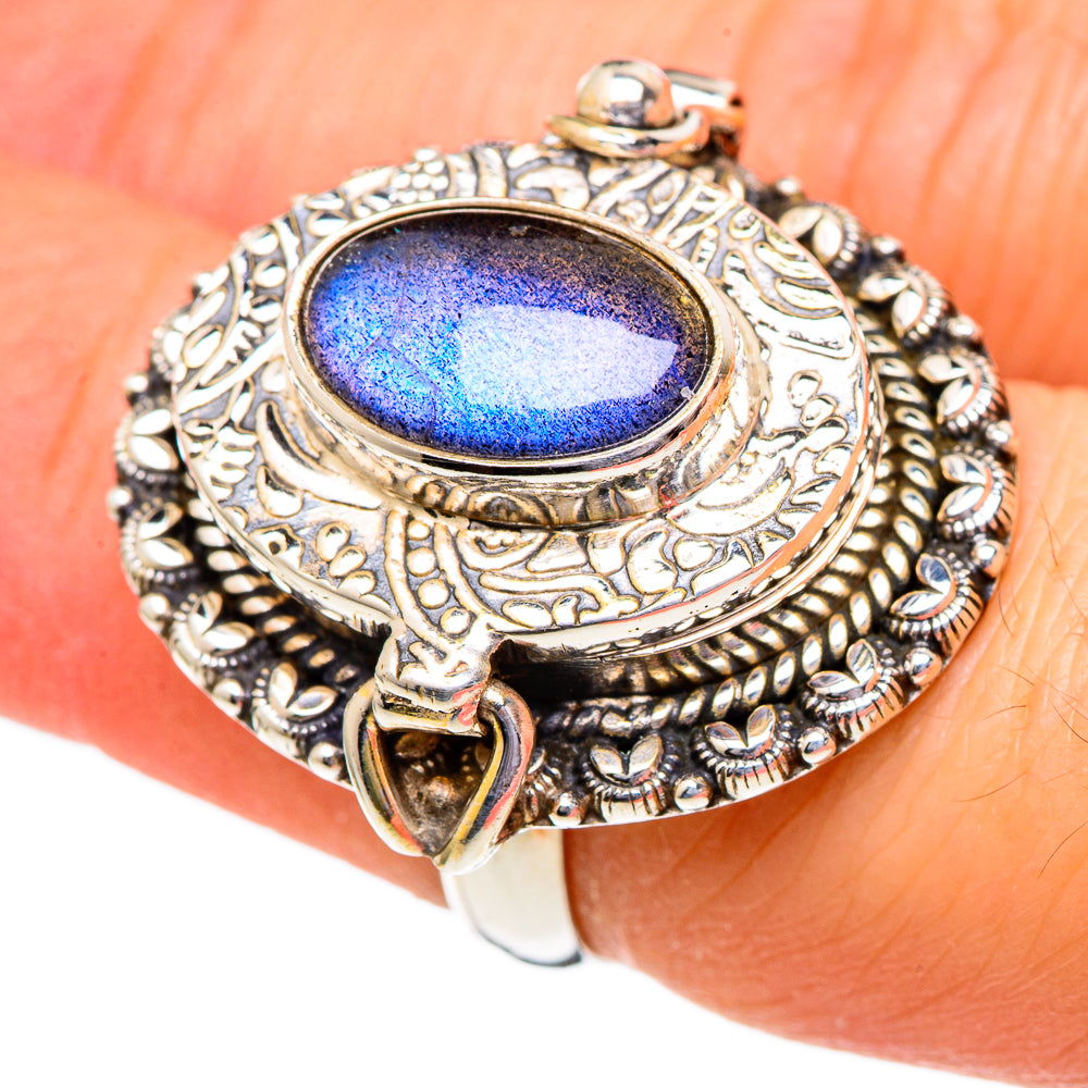 Labradorite Rings handcrafted by Anasilvercos - RING96677