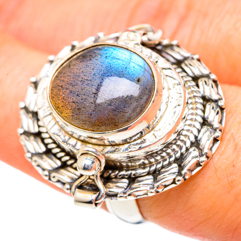 Labradorite Rings handcrafted by Anasilvercos - RING96690