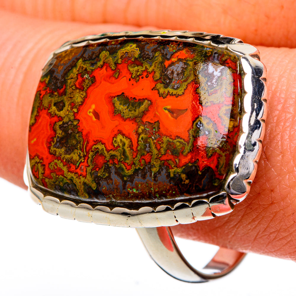 Moroccan Agate Rings handcrafted by Anasilvercos - RING96695