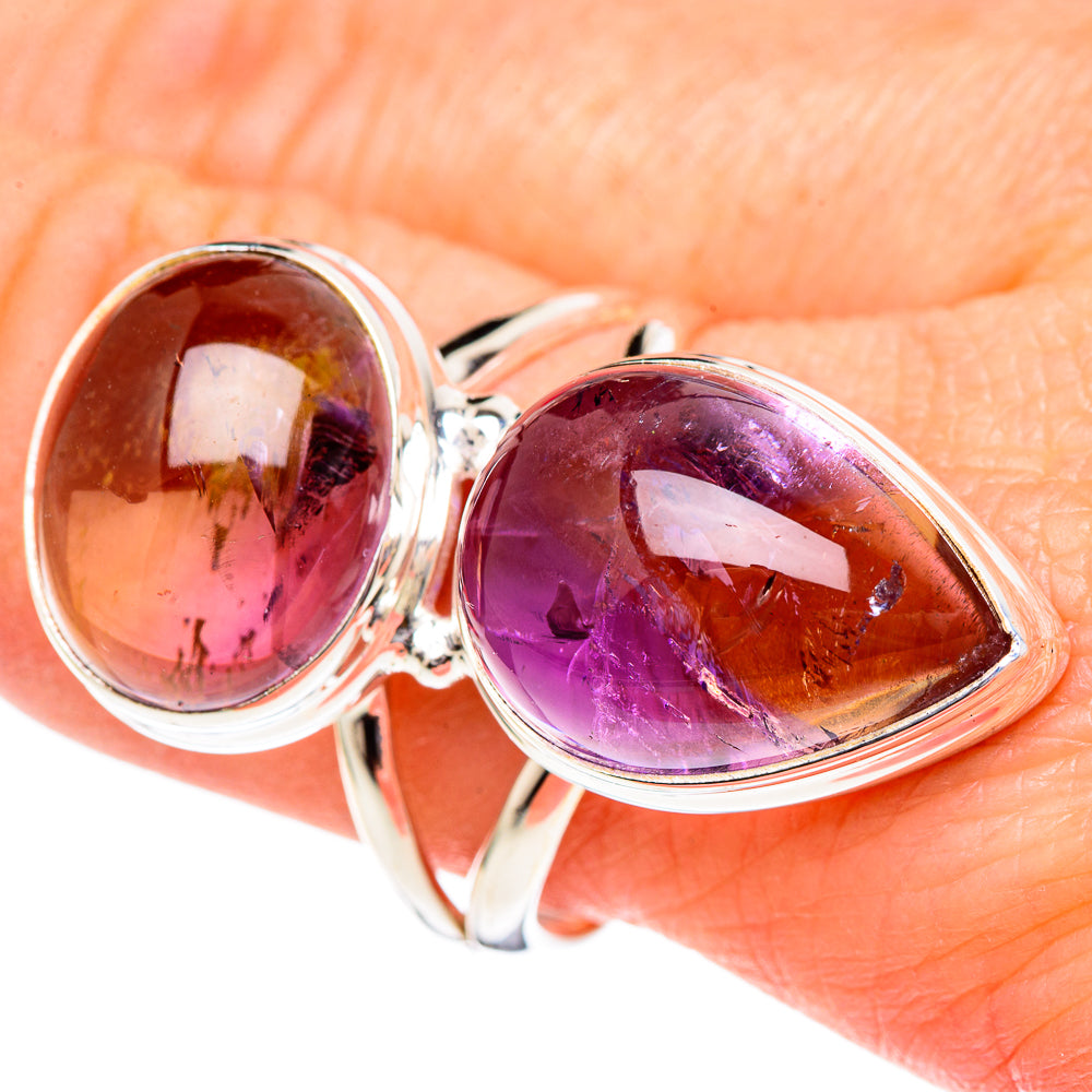 Ametrine Rings handcrafted by Anasilvercos - RING96716
