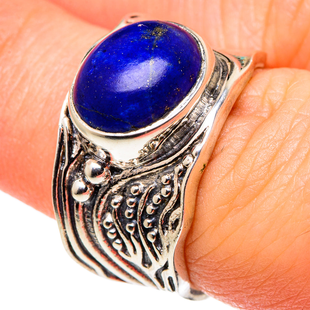 Lapis Lazuli Rings handcrafted by Anasilvercos - RING96726