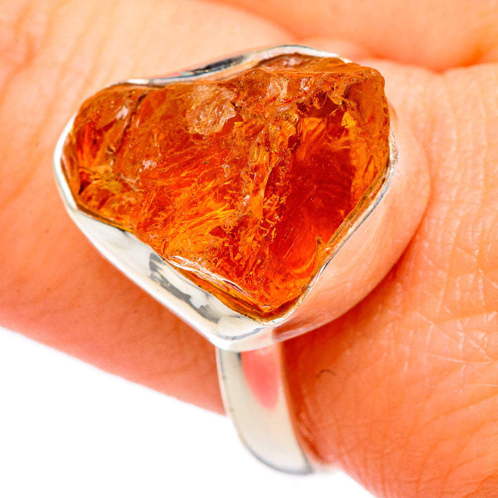 Citrine Rings handcrafted by Anasilvercos - RING96732