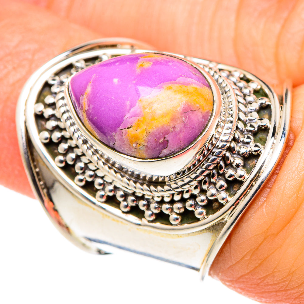 Phosphosiderite Rings handcrafted by Anasilvercos - RING96740