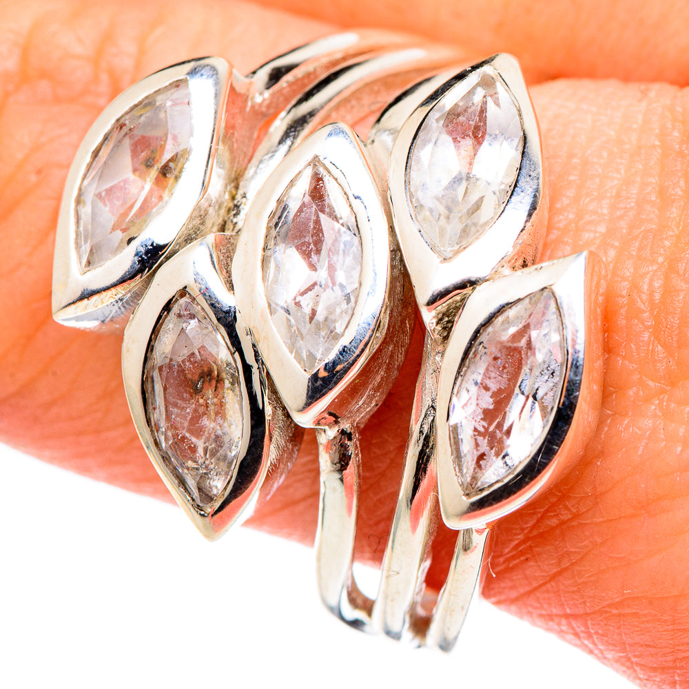 Kunzite Rings handcrafted by Anasilvercos - RING96748