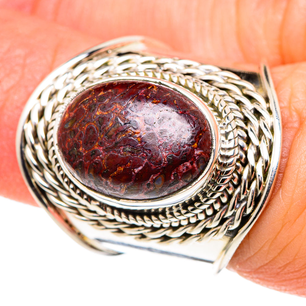 Dinosaur Bone Rings handcrafted by Anasilvercos - RING96759