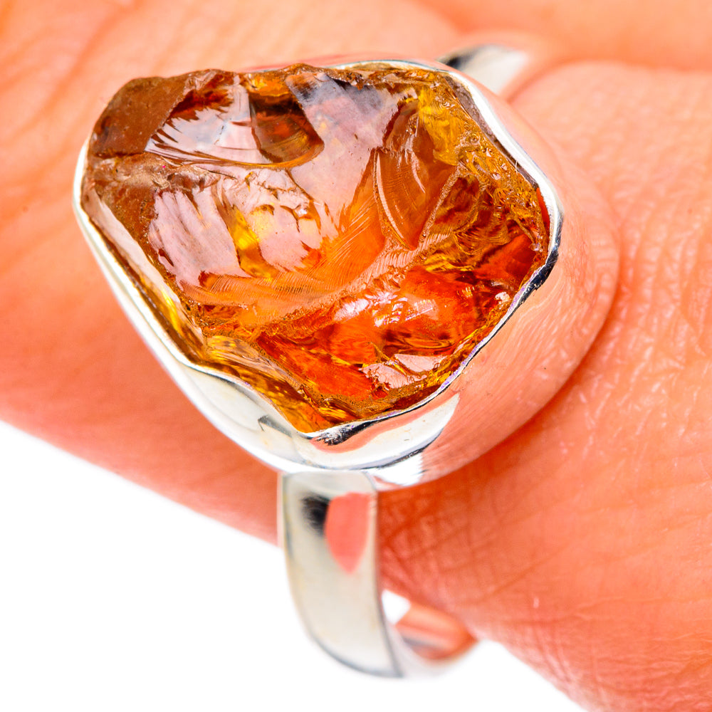 Citrine Rings handcrafted by Anasilvercos - RING96762