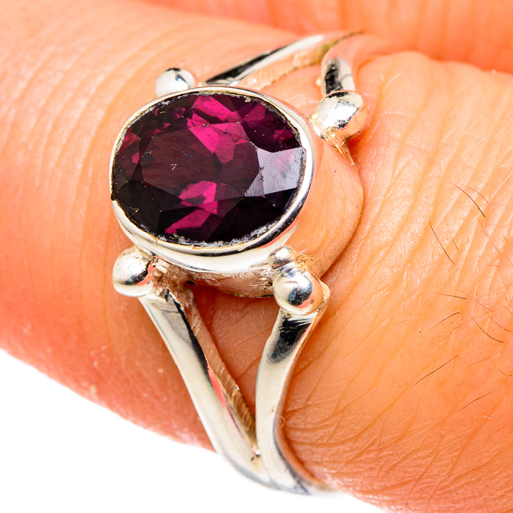 Red Spinel Rings handcrafted by Anasilvercos - RING96768