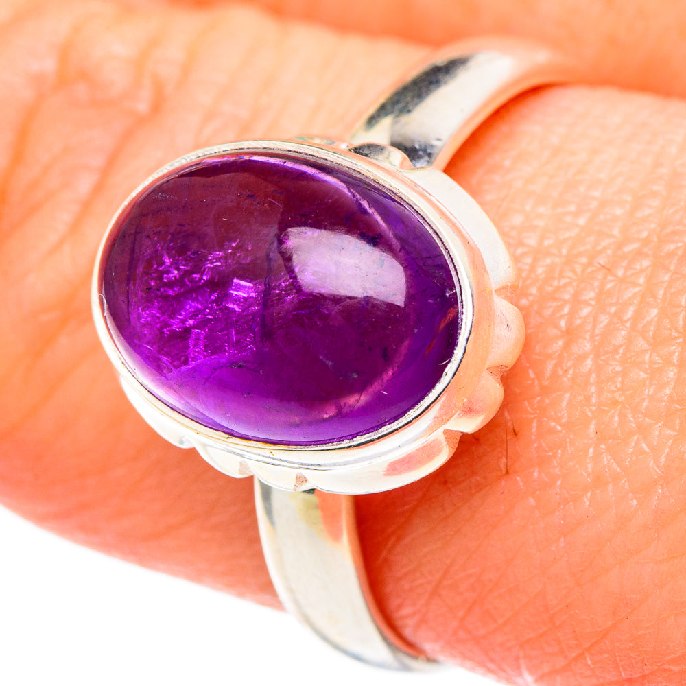 Amethyst Rings handcrafted by Anasilvercos - RING96771