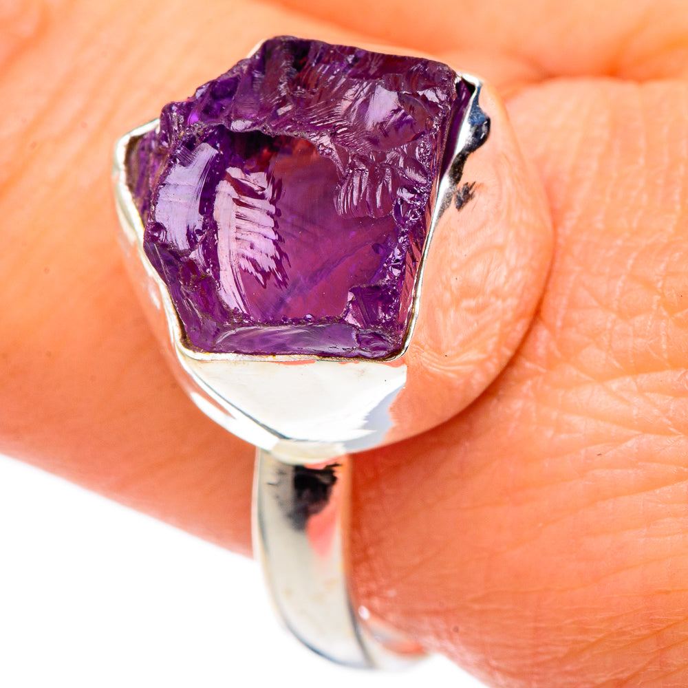 Amethyst Rings handcrafted by Anasilvercos - RING96772