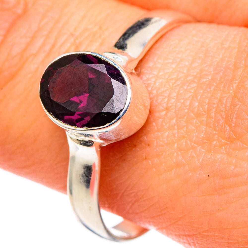 Red Spinel Rings handcrafted by Anasilvercos - RING96797