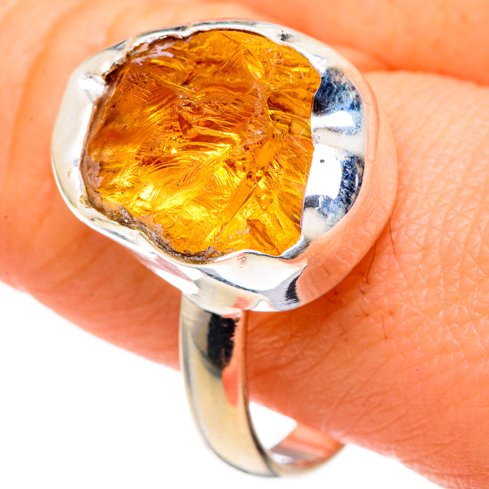 Citrine Rings handcrafted by Anasilvercos - RING96820