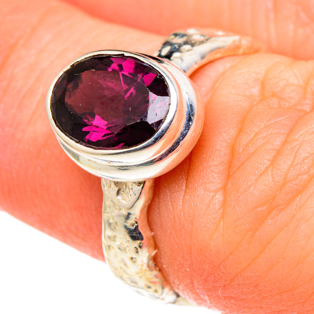 Red Spinel Rings handcrafted by Anasilvercos - RING96826