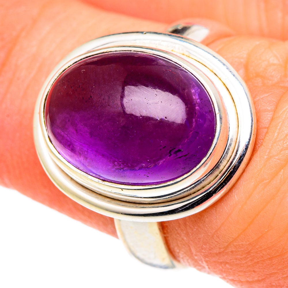 Amethyst Rings handcrafted by Anasilvercos - RING96828