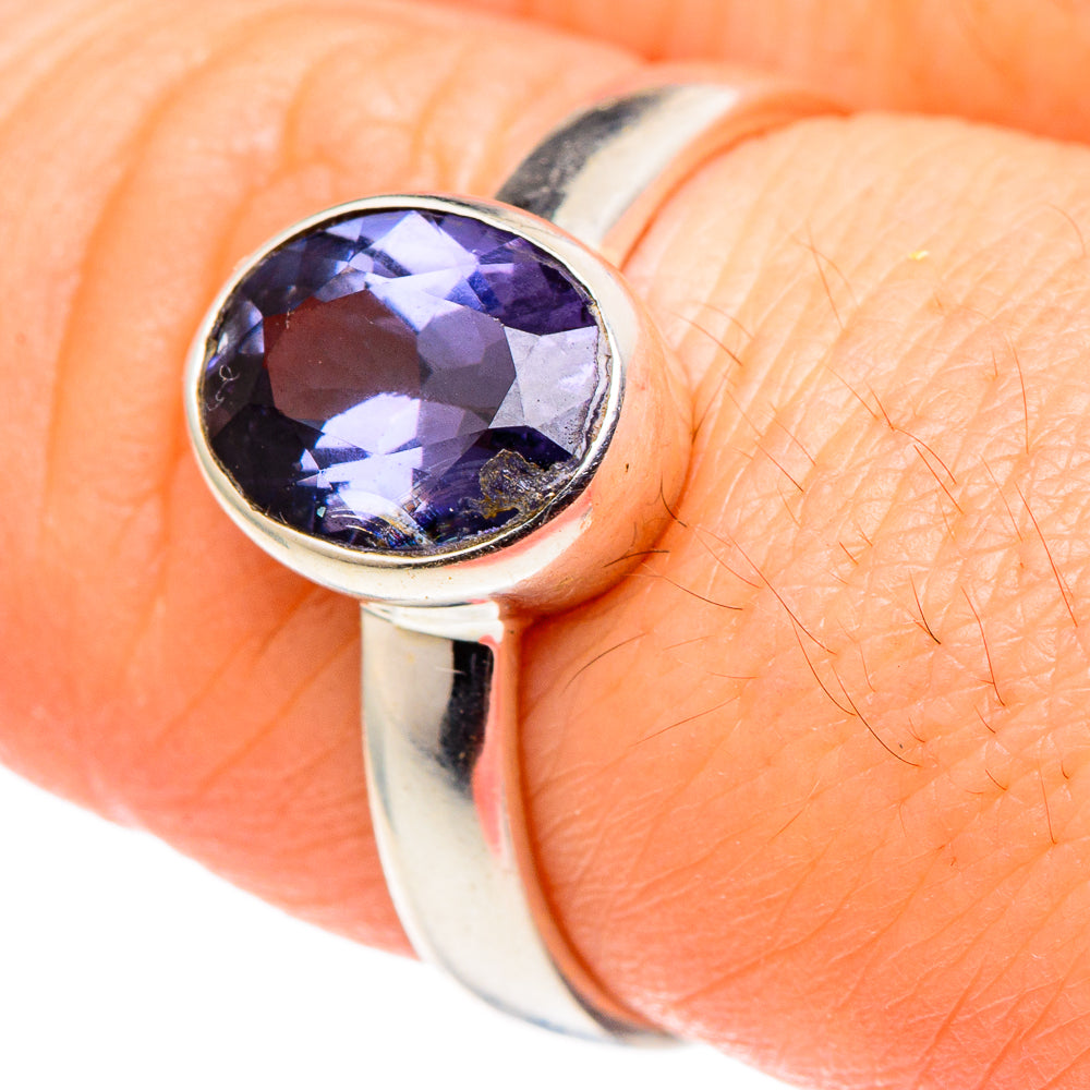 Purple Spinel Rings handcrafted by Anasilvercos - RING96831