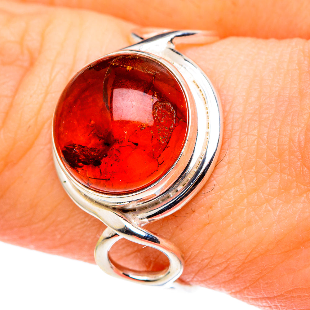 Baltic Amber Rings handcrafted by Anasilvercos - RING96847