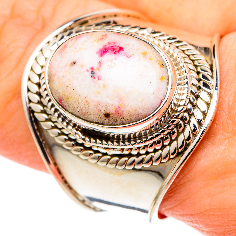 Thulite Rings handcrafted by Anasilvercos - RING96848