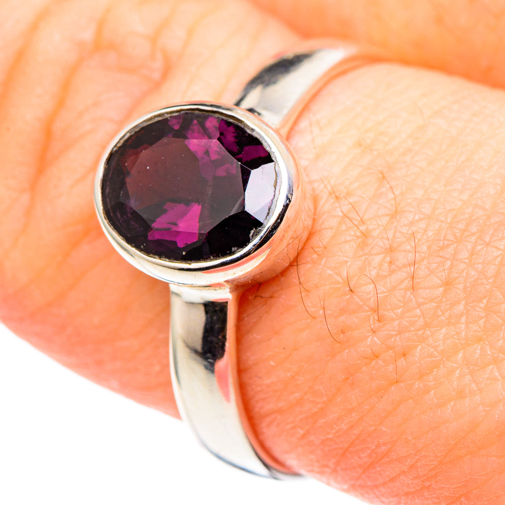 Red Spinel Rings handcrafted by Anasilvercos - RING96849