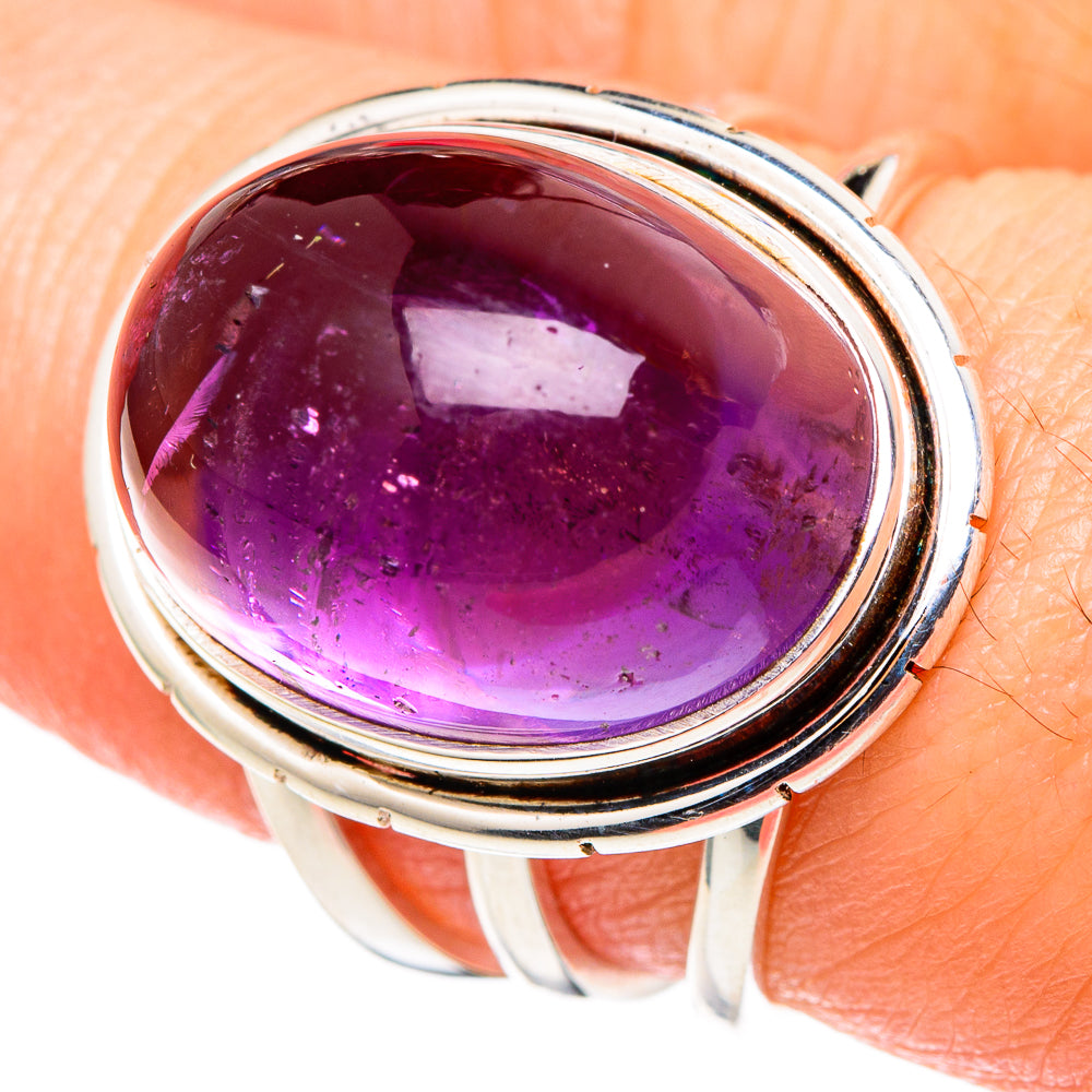 Amethyst Rings handcrafted by Anasilvercos - RING96853