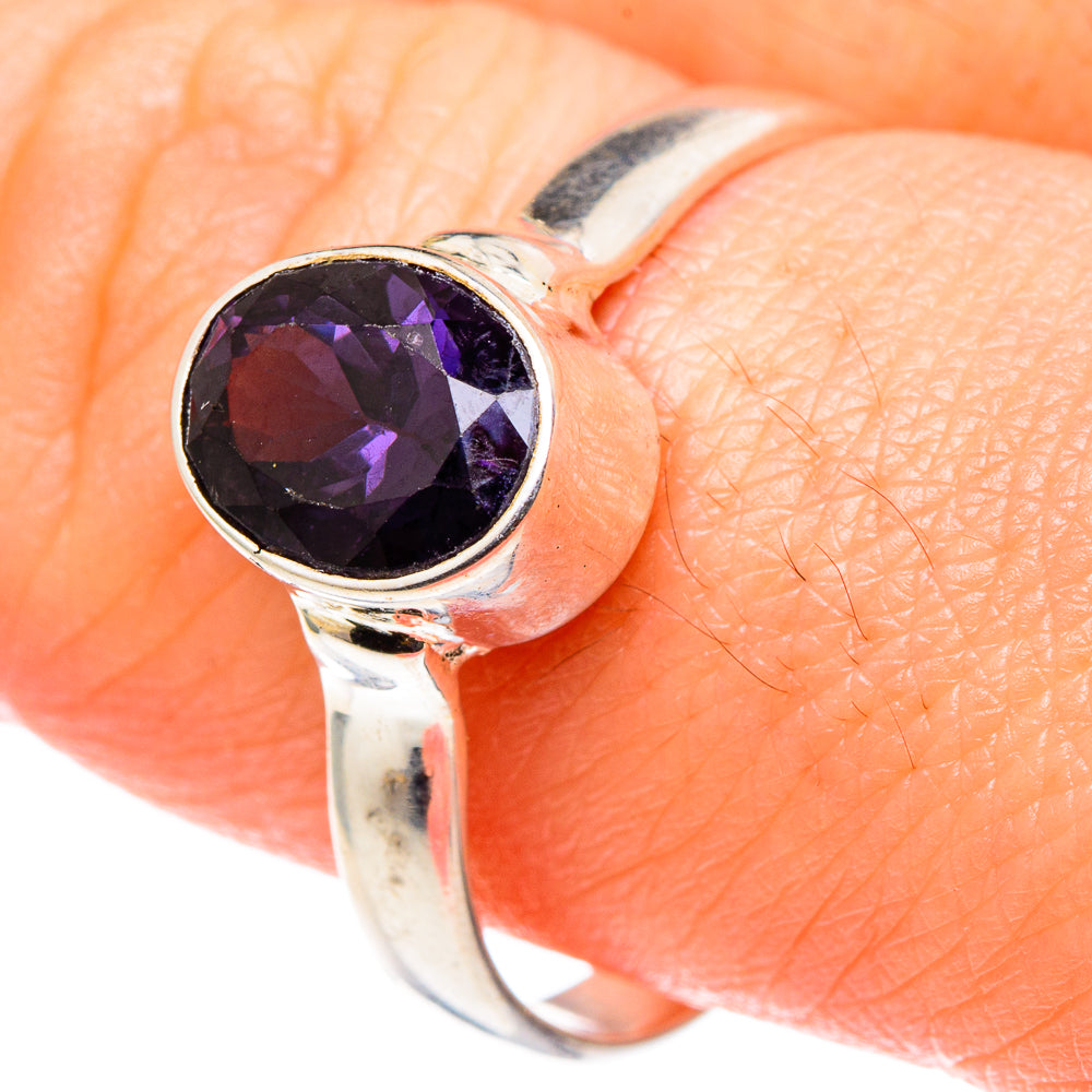 Purple Spinel Rings handcrafted by Anasilvercos - RING96854