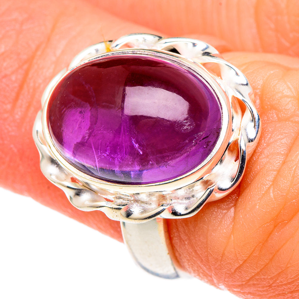 Amethyst Rings handcrafted by Anasilvercos - RING96855