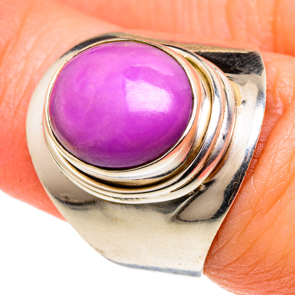 Phosphosiderite Rings handcrafted by Anasilvercos - RING96857