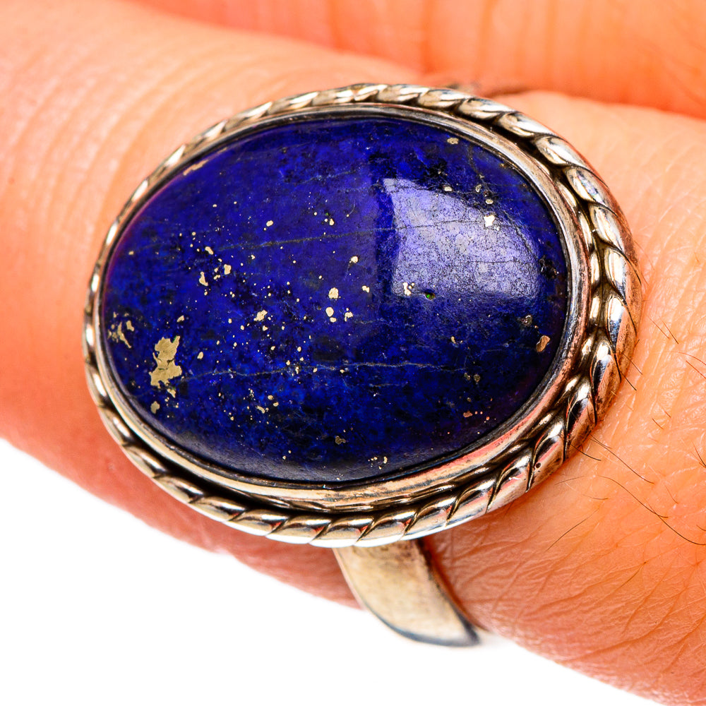 Lapis Lazuli Rings handcrafted by Anasilvercos - RING96863