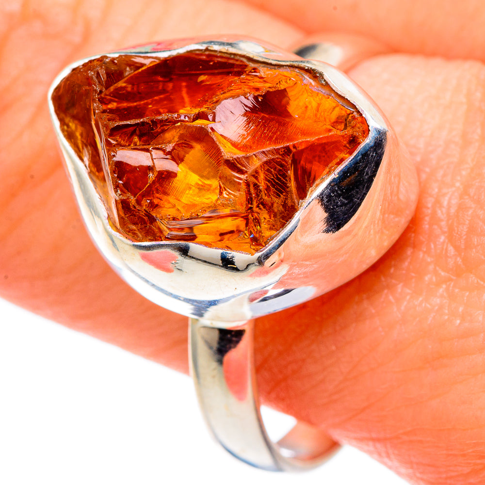 Citrine Rings handcrafted by Anasilvercos - RING96872