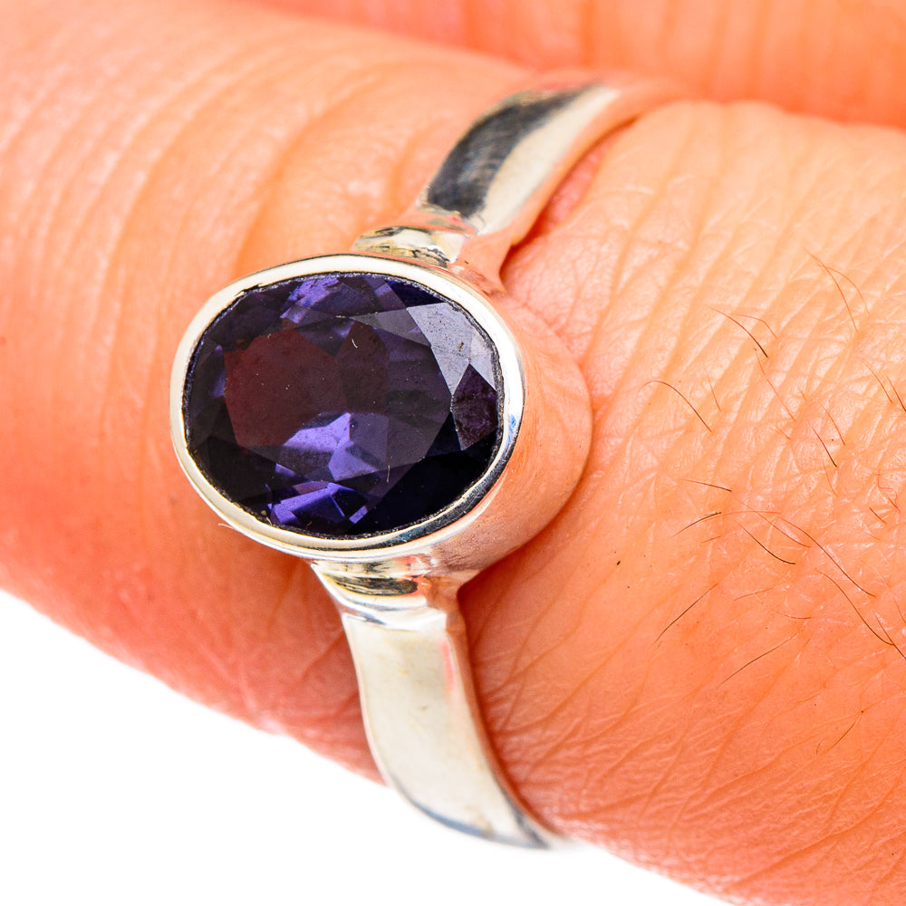 Purple Spinel Rings handcrafted by Anasilvercos - RING96875