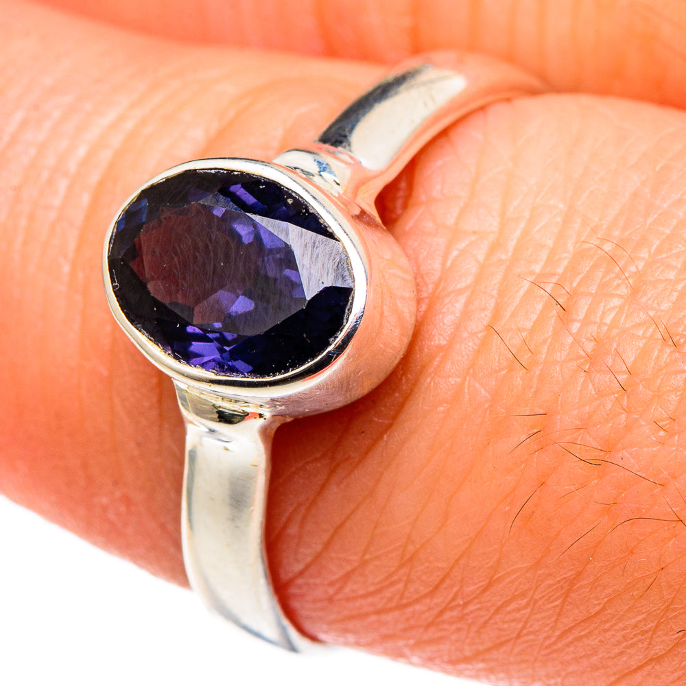 Purple Spinel Rings handcrafted by Anasilvercos - RING96887