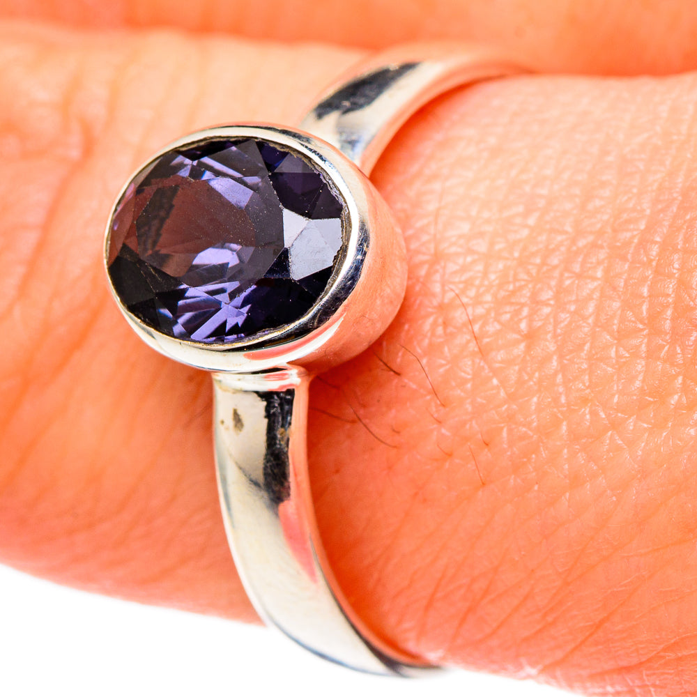 Purple Spinel Rings handcrafted by Anasilvercos - RING96896