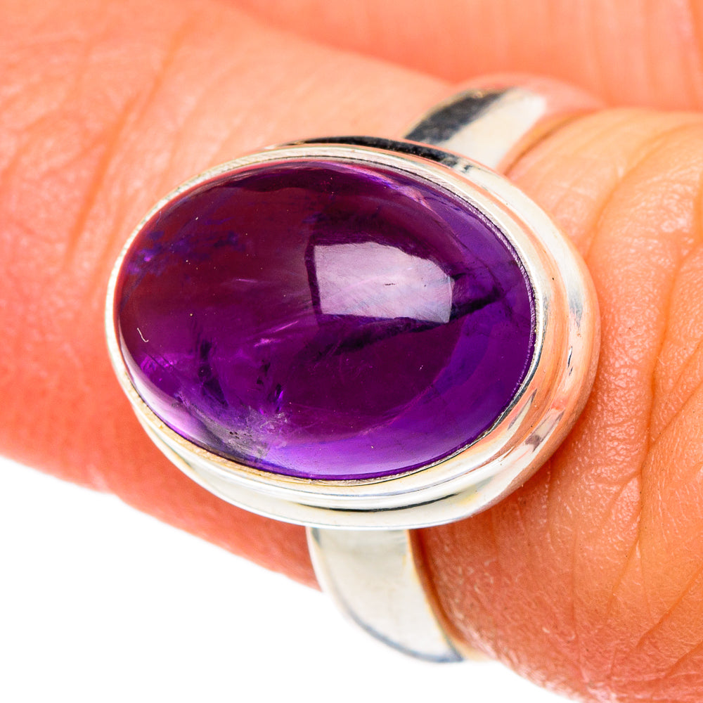 Amethyst Rings handcrafted by Anasilvercos - RING96899