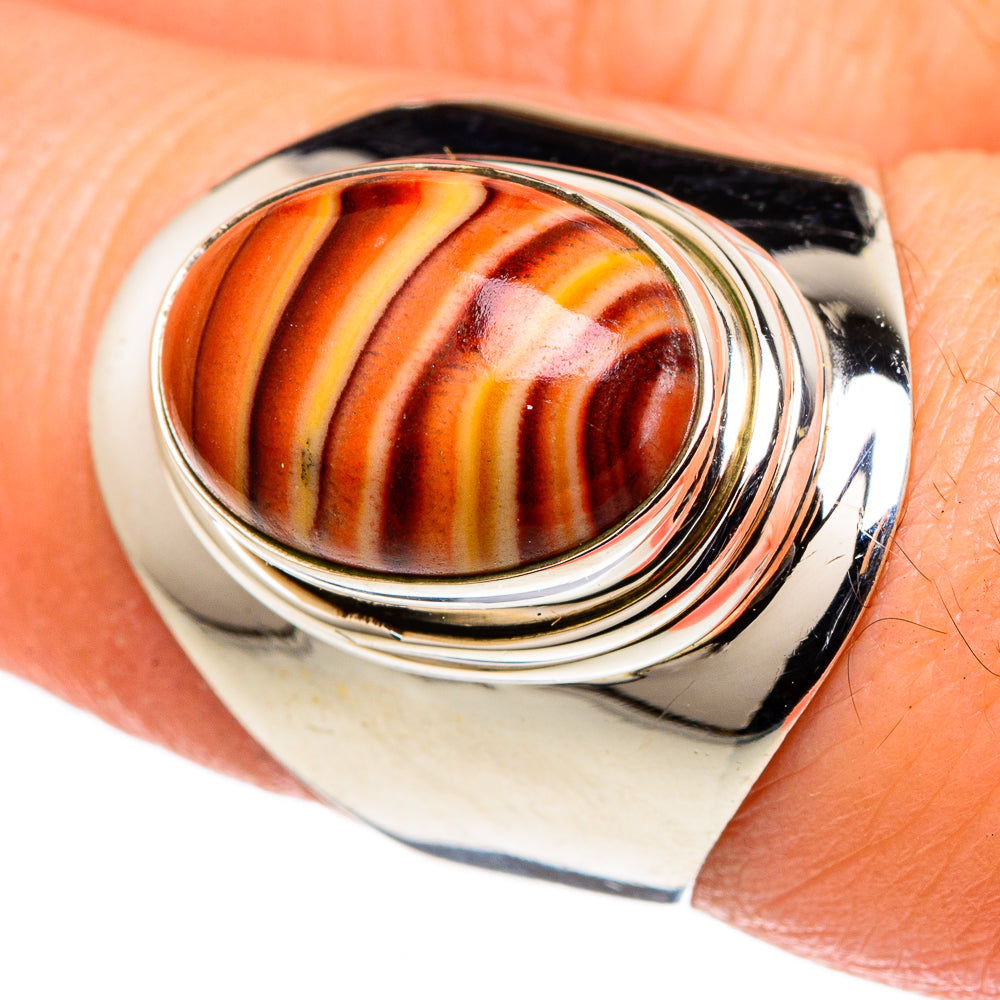 Mookaite Rings handcrafted by Anasilvercos - RING96913