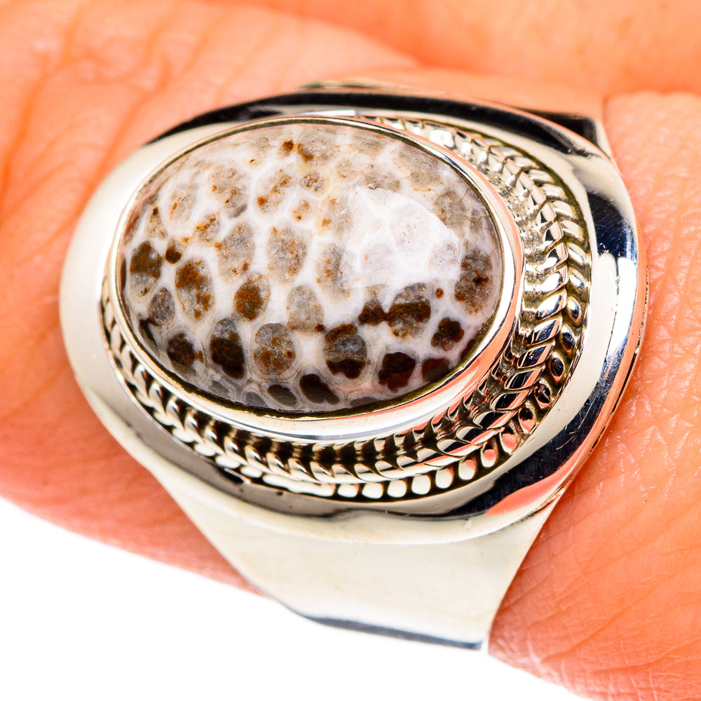 Stingray Coral Rings handcrafted by Anasilvercos - RING96914