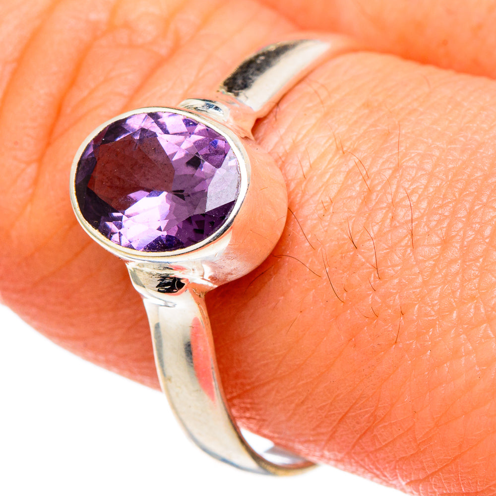 Purple Spinel Rings handcrafted by Anasilvercos - RING96918