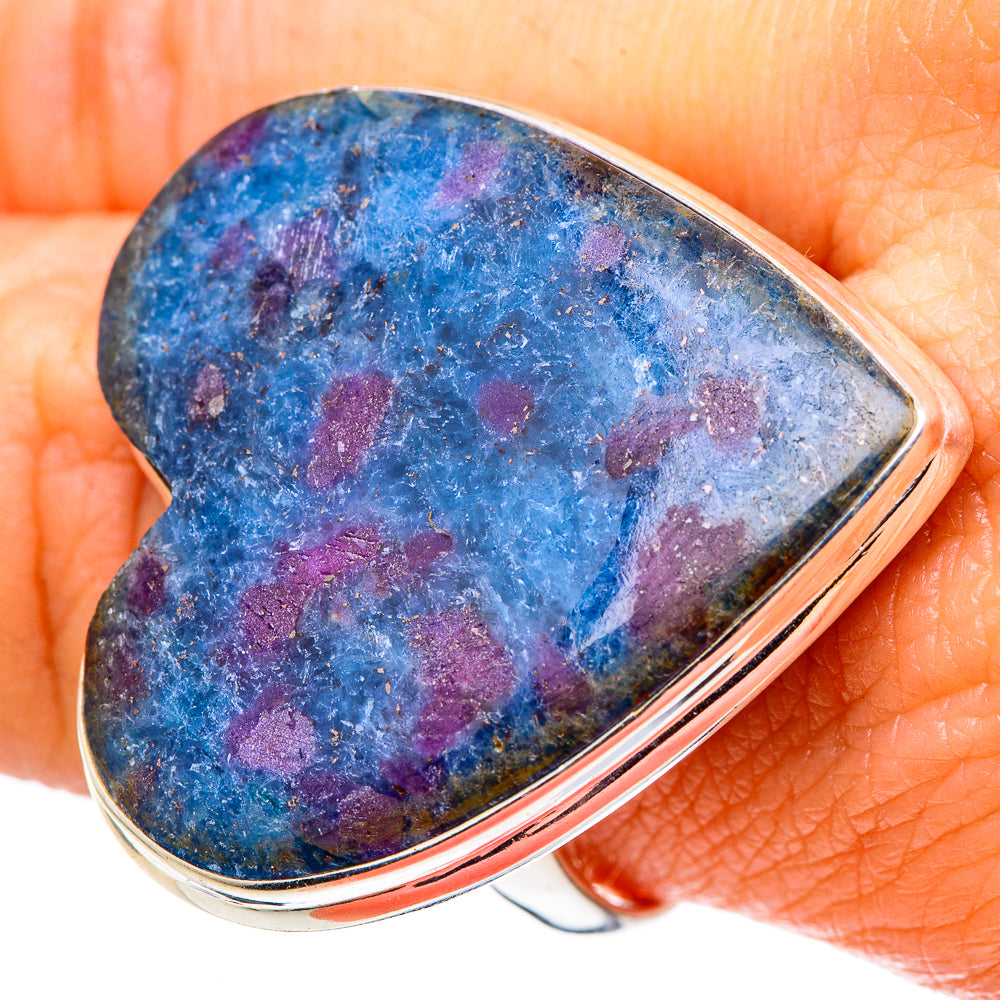 Ruby Fuchsite Rings handcrafted by Anasilvercos - RING96924