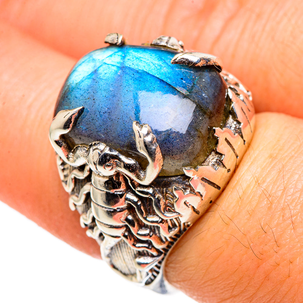 Labradorite Rings handcrafted by Anasilvercos - RING96926