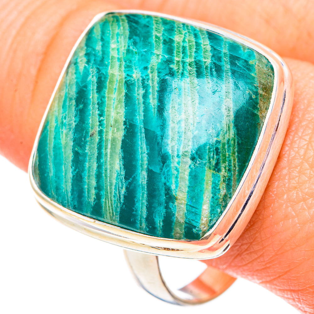 Amazonite Rings handcrafted by Anasilvercos - RING96930