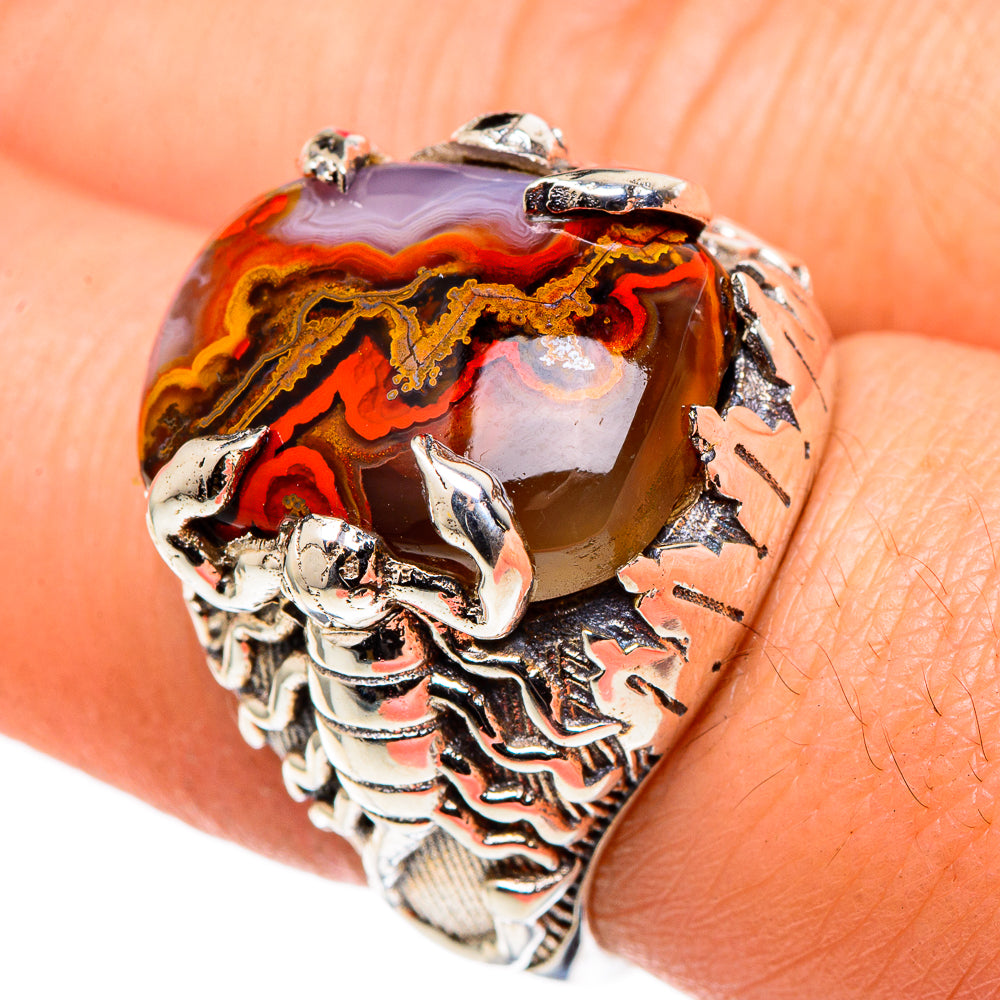 Moroccan Agate Rings handcrafted by Anasilvercos - RING96937