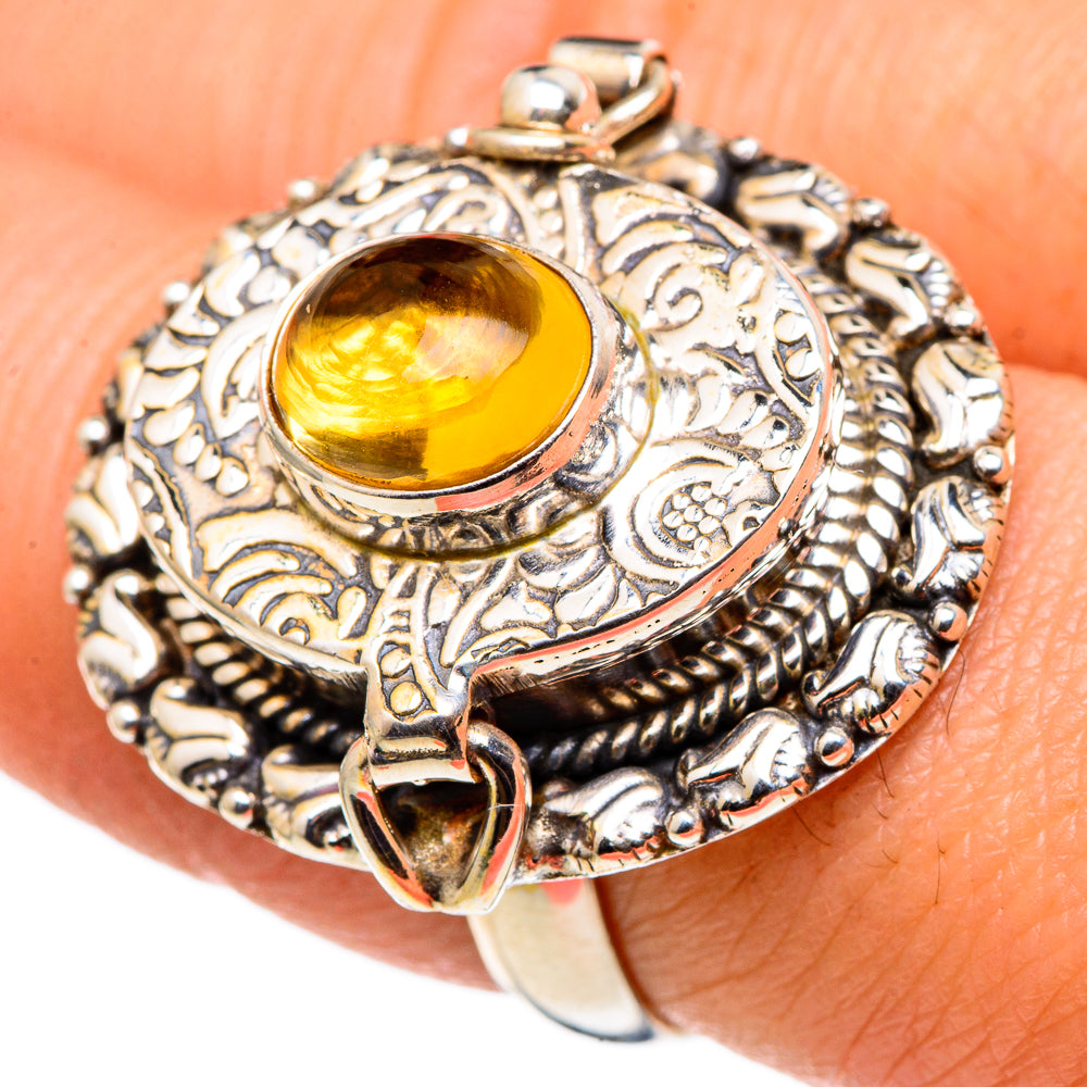 Citrine Rings handcrafted by Anasilvercos - RING96942
