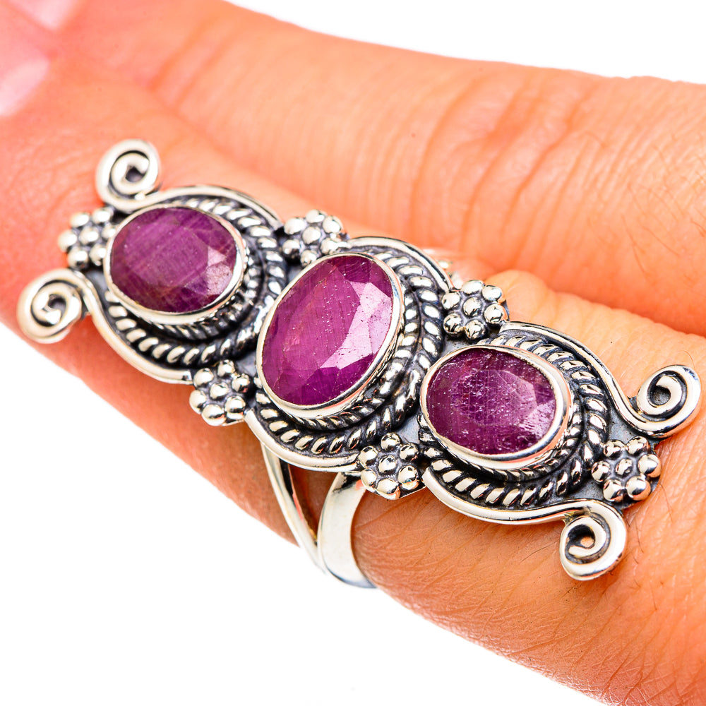 Ruby Rings handcrafted by Anasilvercos - RING96947