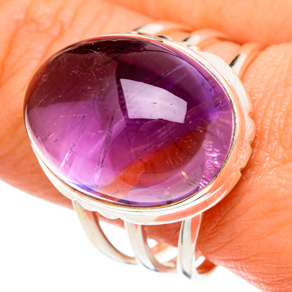 Amethyst Rings handcrafted by Anasilvercos - RING96949