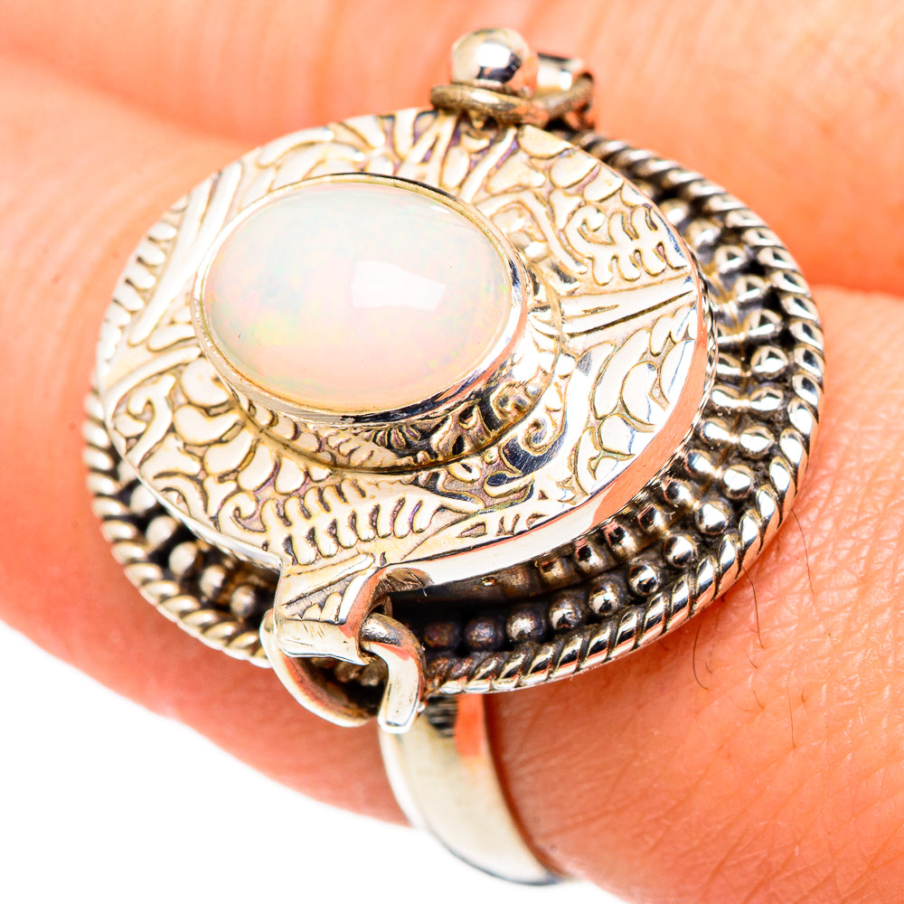 Ethiopian Opal Rings handcrafted by Anasilvercos - RING96962