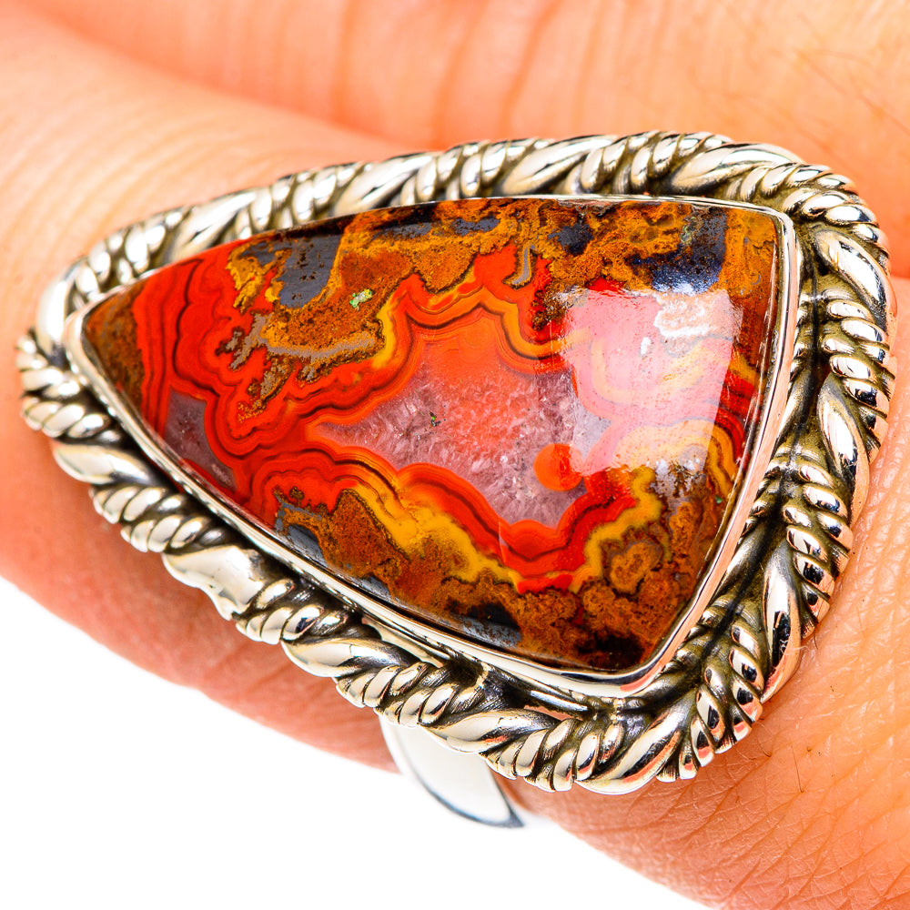 Moroccan Agate Rings handcrafted by Anasilvercos - RING96976