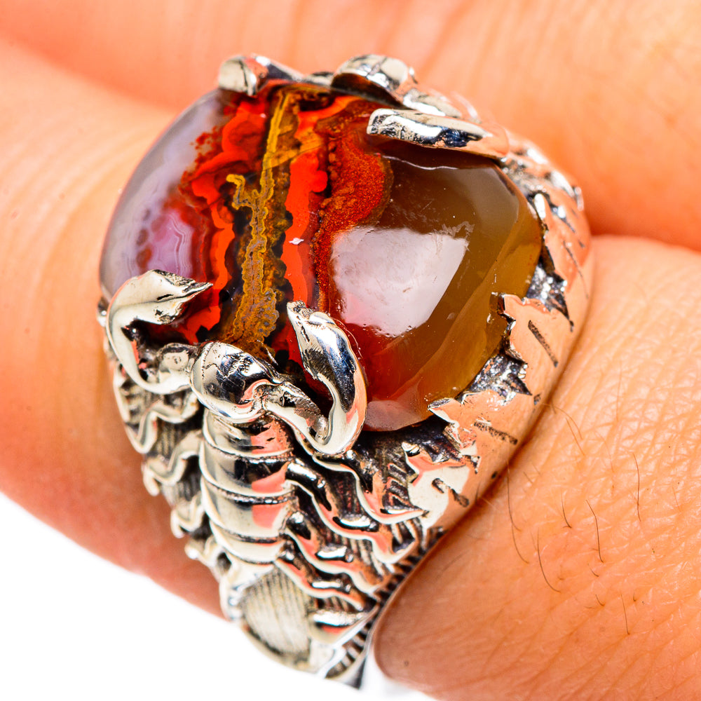 Moroccan Agate Rings handcrafted by Anasilvercos - RING96977