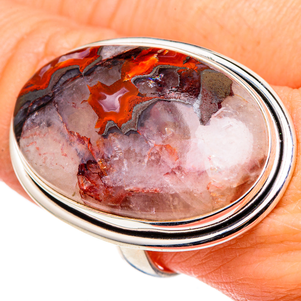 Moroccan Agate Rings handcrafted by Anasilvercos - RING96978