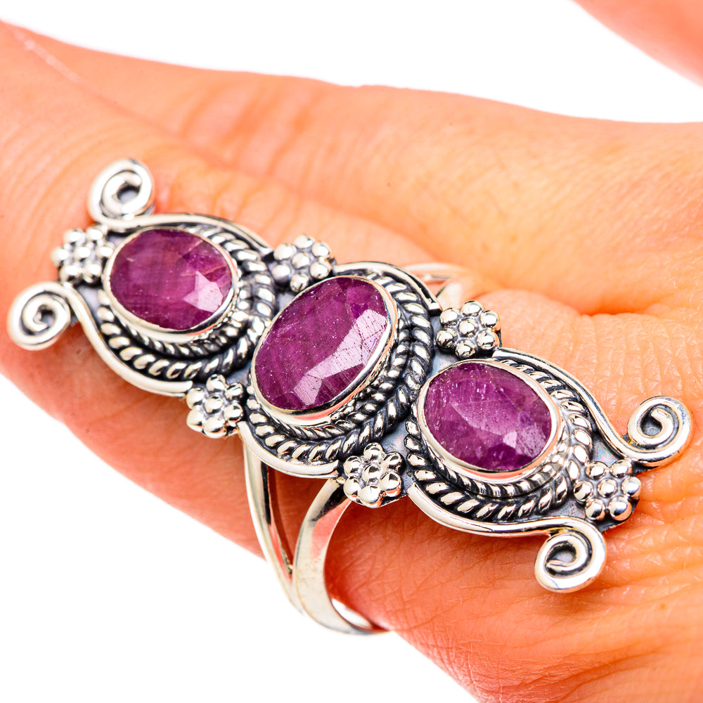 Ruby Rings handcrafted by Anasilvercos - RING96983